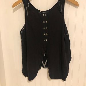 Anthropologie Tops - Anthropologie Free People texture buttonback Top M Anthropologie Tops - Anthropologie Free People texture buttonback Top M